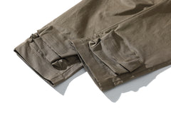 Khaki 3D Flight Cargo Pants
