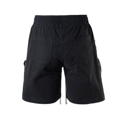 Black Multi Zip Pocket Tech Shorts