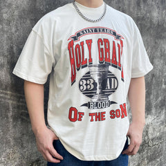 Saint Michael Holy Grail White Tee