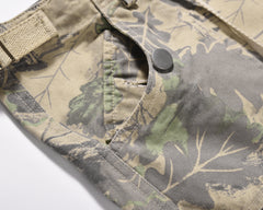 Leaf Camo Multi-Pocket Field Cargo Pants