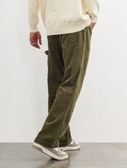 Green Carpenter Double-Front Corduroy Pants