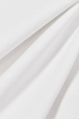 White Large Side Pocket Tee
