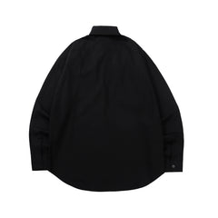 Black Multi Pocket & Snap Button-Up Shirt