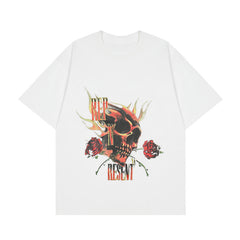 Rep N Resent Vintage Print White Tee