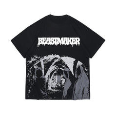 Beastmaker Mortal Souls Vintage Print Black Tee