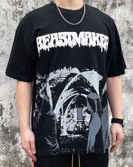 Beastmaker Mortal Souls Vintage Print Black Tee