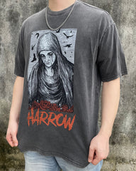 Harrow Vintage Wash Black Tee