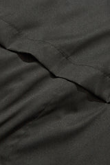 Black Zip-Up Carabiner Clip Storm Jacket