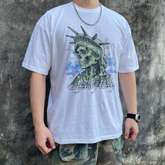 Preferably Liberty Print White Tee