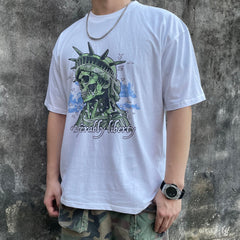 Preferably Liberty Print White Tee