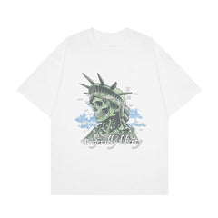 Preferably Liberty Print White Tee