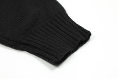 Black Angels Of Death Knit Crew Neck Sweatshirt