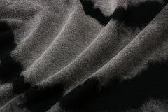 Black Spiral Tie-Dye Grey Tee