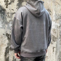 Dark Grey Vintage Hoodie