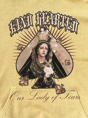 Our Lady Of Tears Tan Hoodie