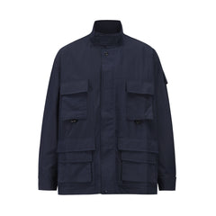 Navy Oversized BDU Jacket