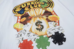 Currency Club White Tee