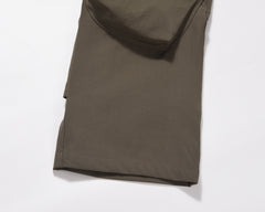 Green Multi 3D Zip Pocket & Leg Strap Pants