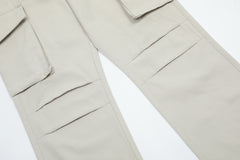 Off-White Vintage Wash Large Flap Pocket Knee Gusset Pants