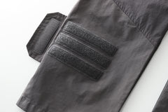 Dark Grey 3D Velcro Cloud Pocket Nylon Pants