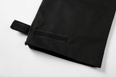 Black Zip & Flap Cargo Multi Pocket Pants