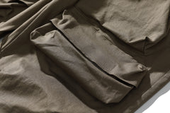 Khaki 3D Flight Cargo Pants