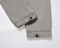 Grey Flap Pocket Storm Track Pants