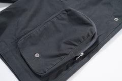 Dark Grey Multi Zip Pocket Tech Shorts